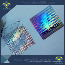 Customized Design One-Time-Use Hologram Sticker Security Label